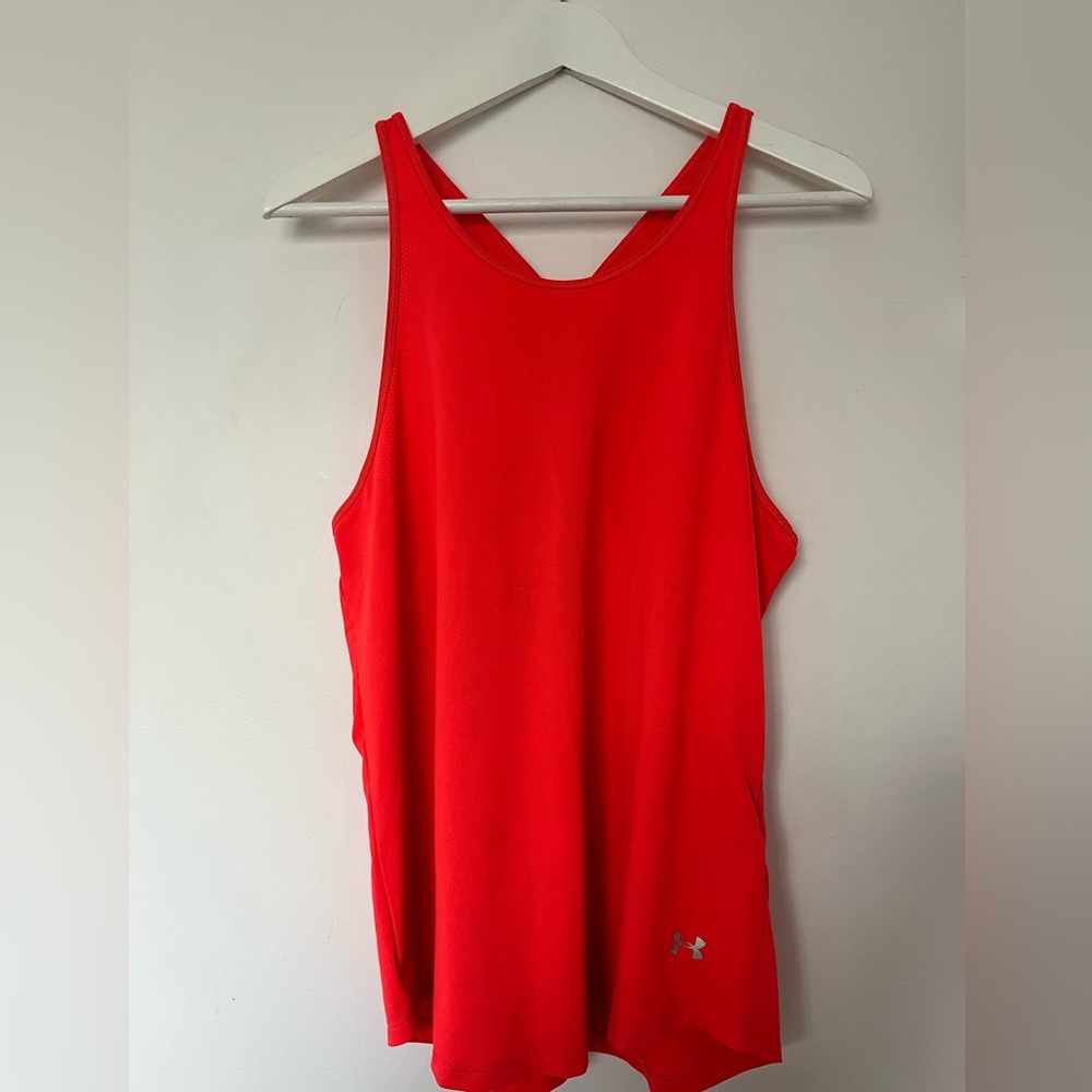 ADIDAS ORANGE ATHLETIC SHIRT